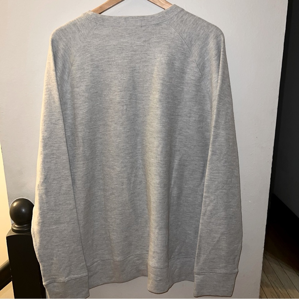 NWT Men’s Banana Republic Gray Crewneck Pullover Size XXL‎ - Picture 2 of 6